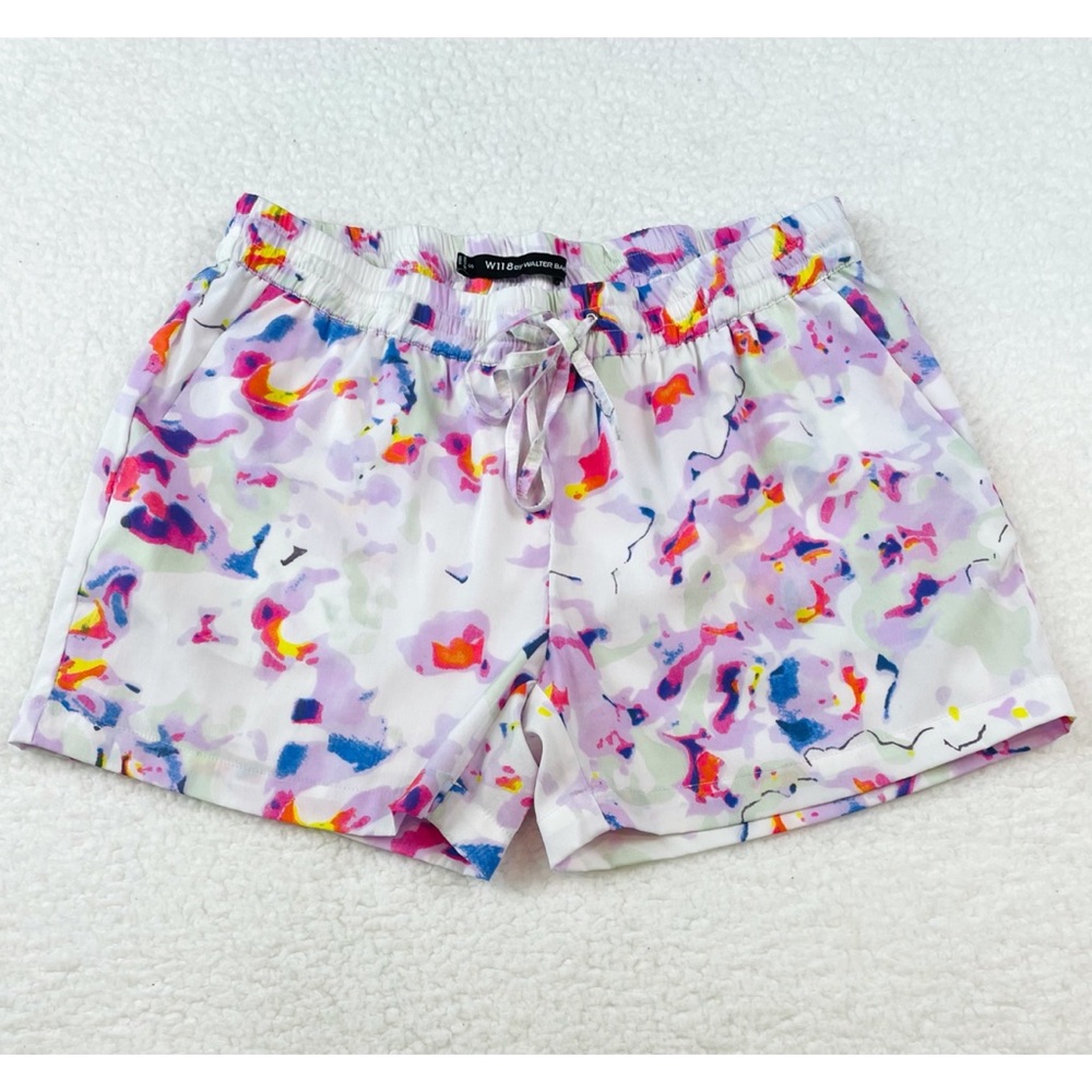 W118 BY WALTER BAKER • Colorful Tie Dye Running Shorts, S - Picture 3 of 11